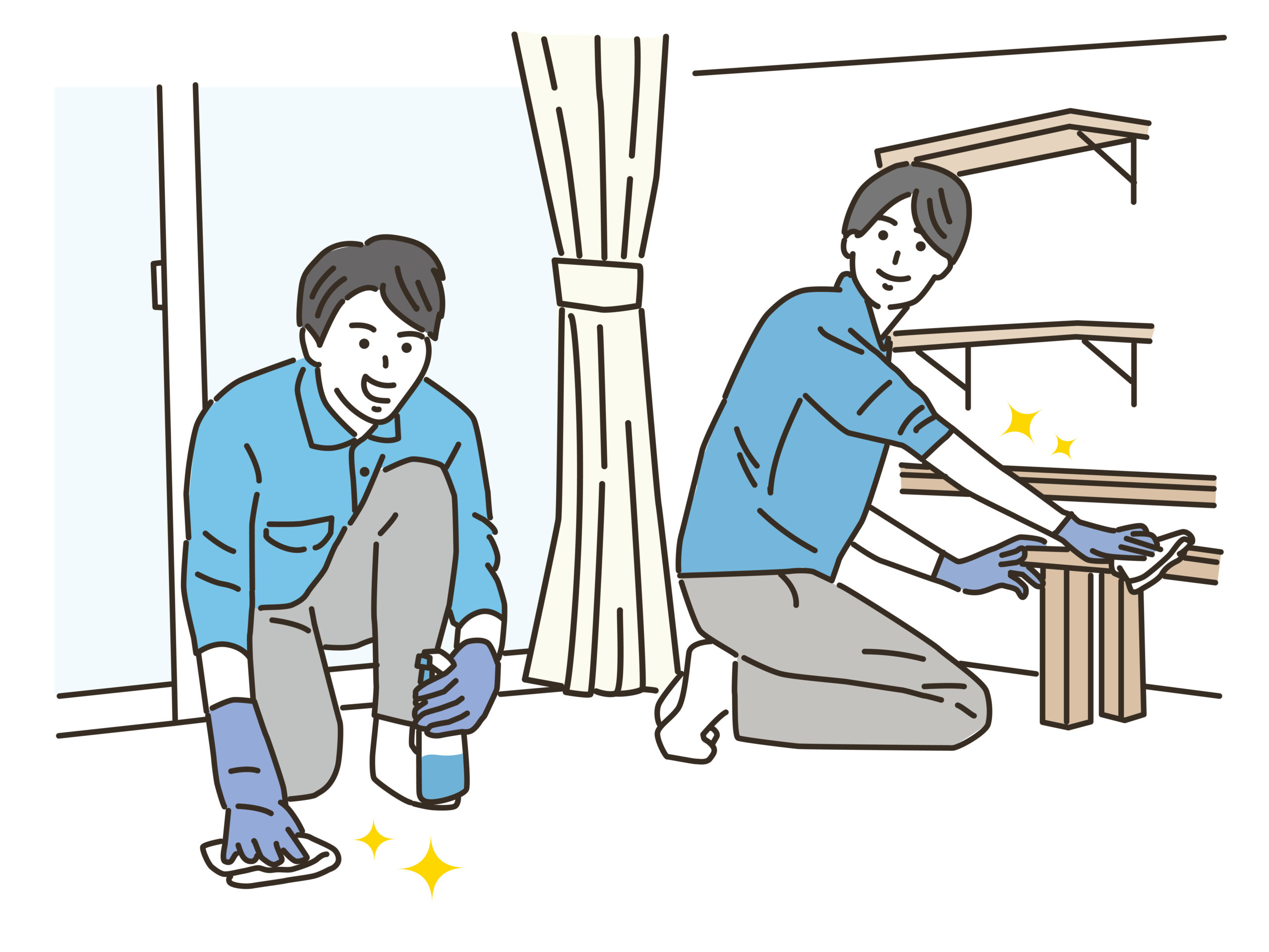 ハウスクリーニングの作業内容